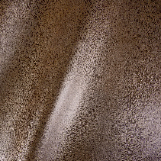 Stingray/genuine aniline dyed full hide leather